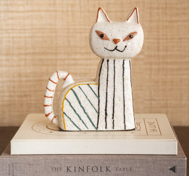 Ornament Cat Stoneware - Things I Like Things I Love
