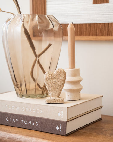 Ornament Heart Beige - Things I Like Things I Love