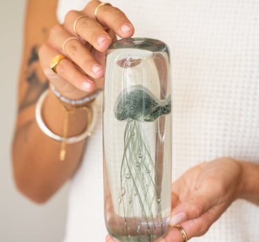 Ornament Jellyfish Dark Green - Small - Things I Like Things I Love