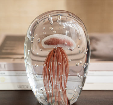 Ornament Jellyfish Red - Things I Like Things I Love
