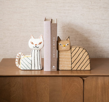 Ornament Kattenbeeldje van aardewerk - Things I Like Things I Love