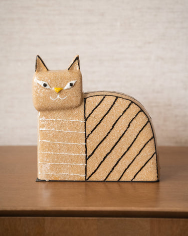 Ornament Kattenbeeldje van aardewerk - Things I Like Things I Love