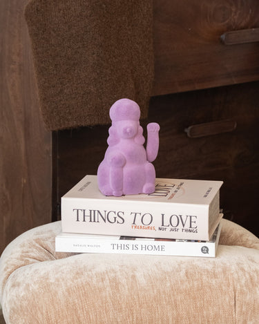 Ornament Lucky Poodle Lilac - Things I Like Things I Love