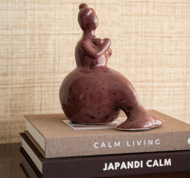 Ornament Mermaid Neri Burgundy - Things I Like Things I Love