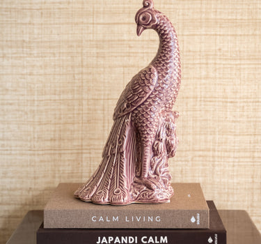 Ornament Peacock Burgundy - Things I Like Things I Love