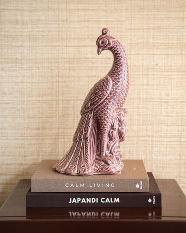 Ornament Peacock Burgundy - Things I Like Things I Love