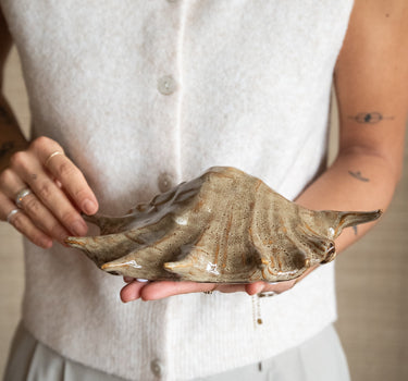 Ornament Shell Brown - Things I Like Things I Love