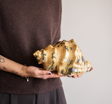 Ornament Shell Marine Speckled - Things I Like Things I Love