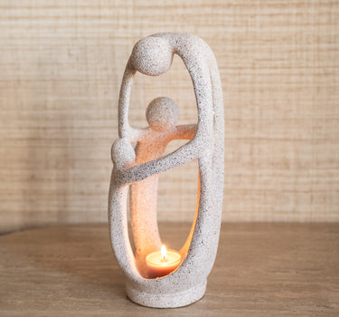 Ornament / Tealight Holder Three People - Things I Like Things I Love