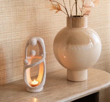 Ornament / Tealight Holder Three People - Things I Like Things I Love