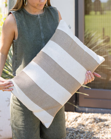 Outdoor Cushion Cyrus Stripe - Things I Like Things I Love