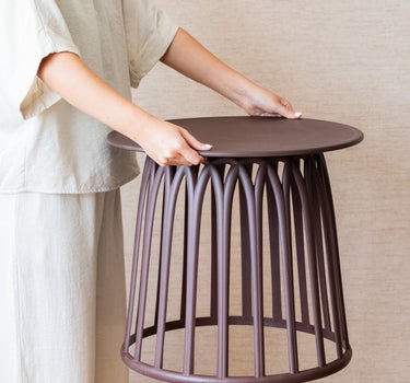 Outdoor / Indoor Bijzettafel Nora Aubergine - Things I Like Things I Love