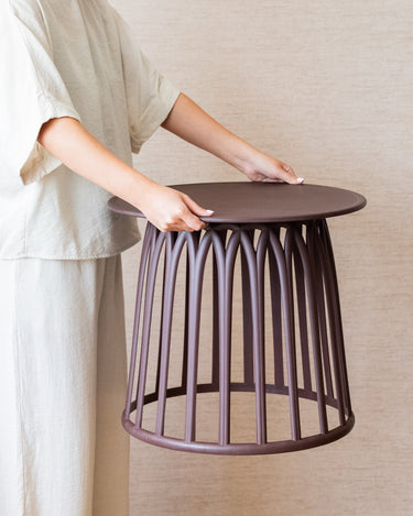 Outdoor / Indoor Bijzettafel Nora Aubergine - Things I Like Things I Love