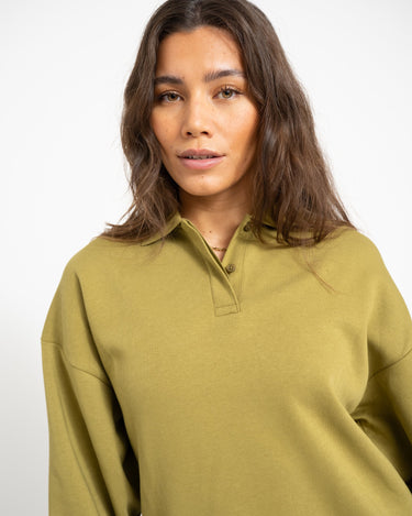Paloma Loose Polo Green Moss - Things I Like Things I Love
