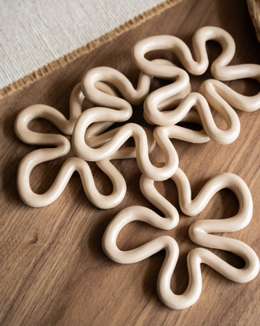 Pan Coaster Flower 1PC - Things I Like Things I Love