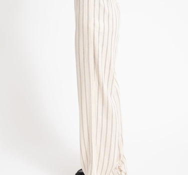 Pants Stripe Ecru - Things I Like Things I Love