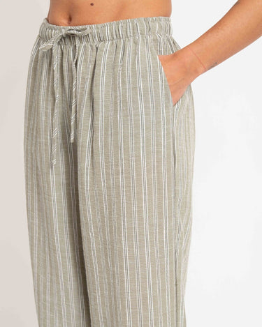 Pants Stripe Green - Things I Like Things I Love