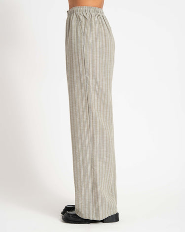 Pants Stripe Green - Things I Like Things I Love