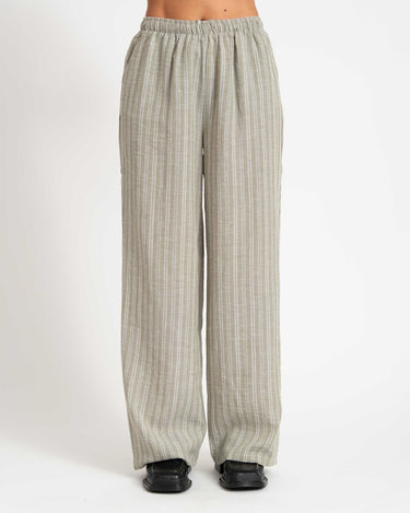 Pants Stripe Green - Things I Like Things I Love
