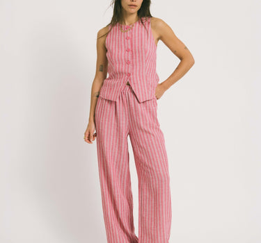 Pants Stripe Pink - Things I Like Things I Love