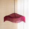 Pendant Lamp Tiffany Burgundy - Things I Like Things I Love