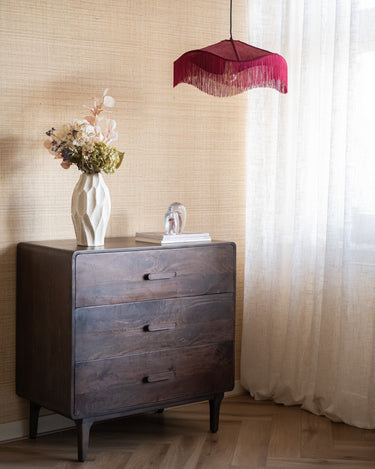 Pendant Lamp Tiffany Burgundy - Things I Like Things I Love