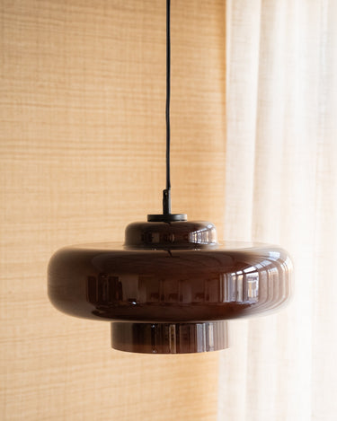 Pendant Lamp Vetro Brown - Things I Like Things I Love