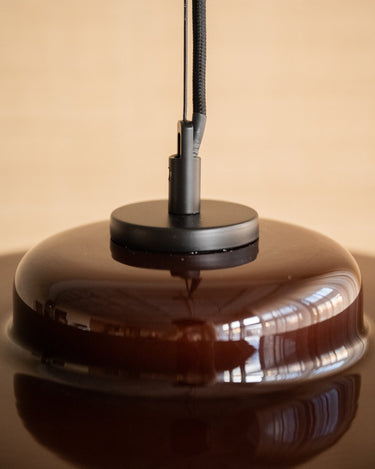 Pendant Lamp Vetro Brown - Things I Like Things I Love