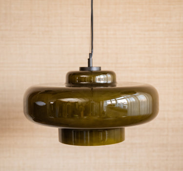 Pendant Lamp Vetro Green - Things I Like Things I Love