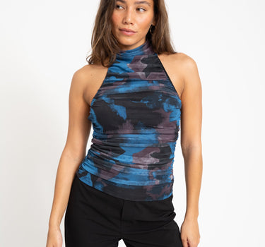 Petrolium Highneck Top Black Morel - Things I Like Things I Love