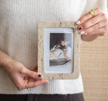 Photo Frame Alaba Travertine - Things I Like Things I Love