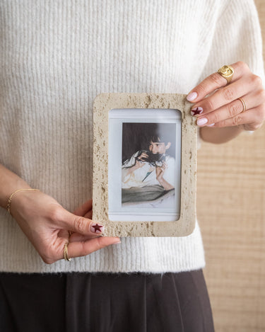 Photo Frame Alaba Travertine - Things I Like Things I Love