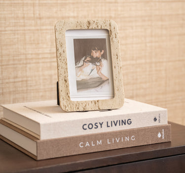 Photo Frame Alaba Travertine - Things I Like Things I Love