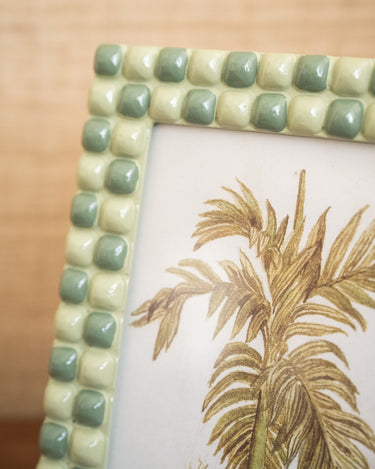 Photo Frame Checker Green - Things I Like Things I Love