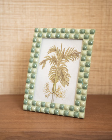 Photo Frame Checker Green - Things I Like Things I Love