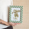 Photo Frame Checker Green - Things I Like Things I Love