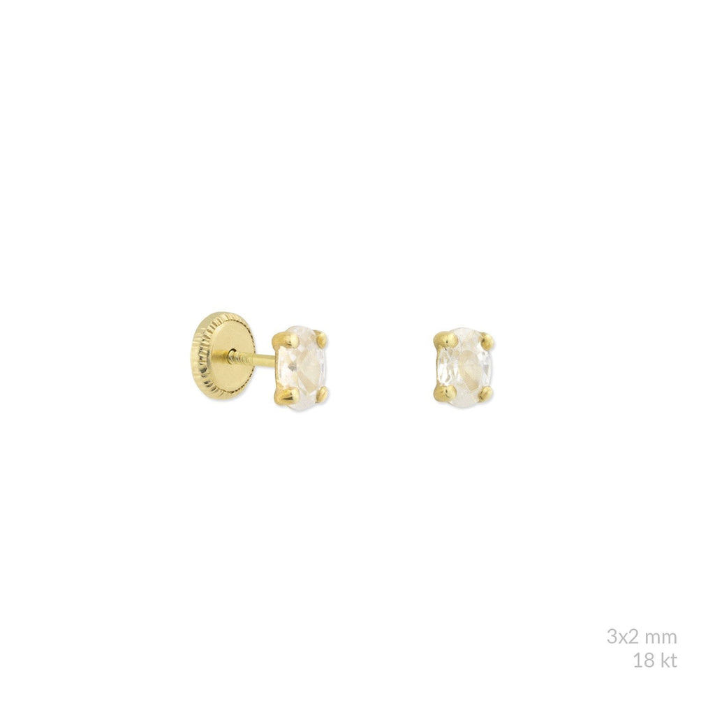 Piercing Tiny Baquette Gold - Things I Like Things I Love