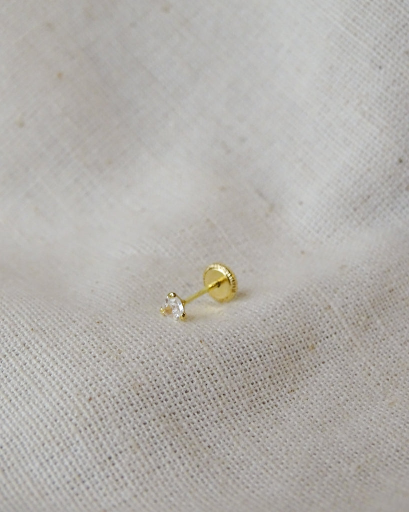 Piercing Tiny Heart Gold - Things I Like Things I Love
