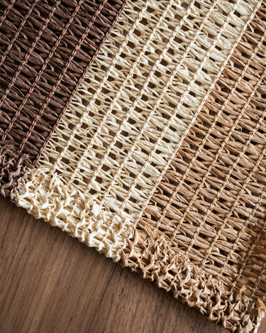 Placemat Alexia Raffia Brown - Things I Like Things I Love