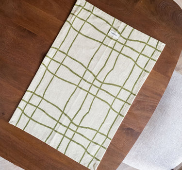 Placemat Batik Groen - Things I Like Things I Love