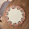 Placemat Beaded Prawns Round - Things I Like Things I Love