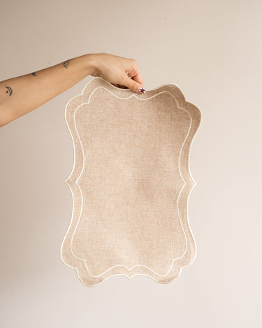 Placemat Belle Beige - Things I Like Things I Love