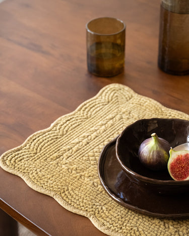 Placemat Delphine Olijfgroen - Things I Like Things I Love