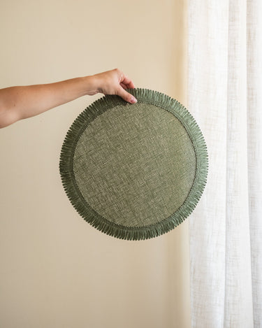 Placemat Rond Geweven - Things I Like Things I Love