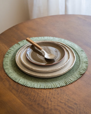 Placemat Rond Geweven - Things I Like Things I Love