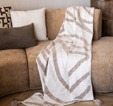 Plaid Majana Beige - Things I Like Things I Love