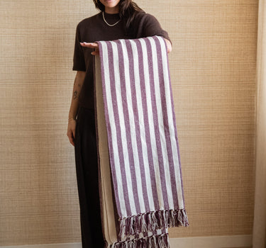 Plaid Stripe Burgundy - Things I Like Things I Love