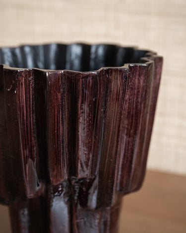 Planter Drava Brown - Things I Like Things I Love