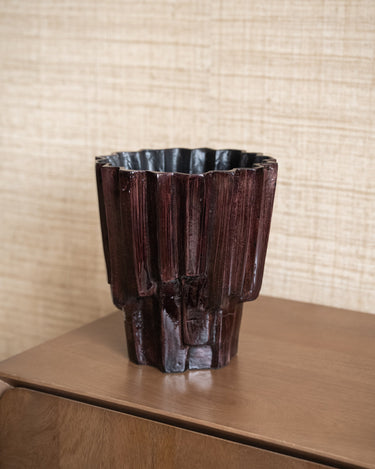 Planter Drava Brown - Things I Like Things I Love