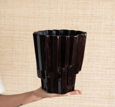 Planter Drava Brown - Things I Like Things I Love